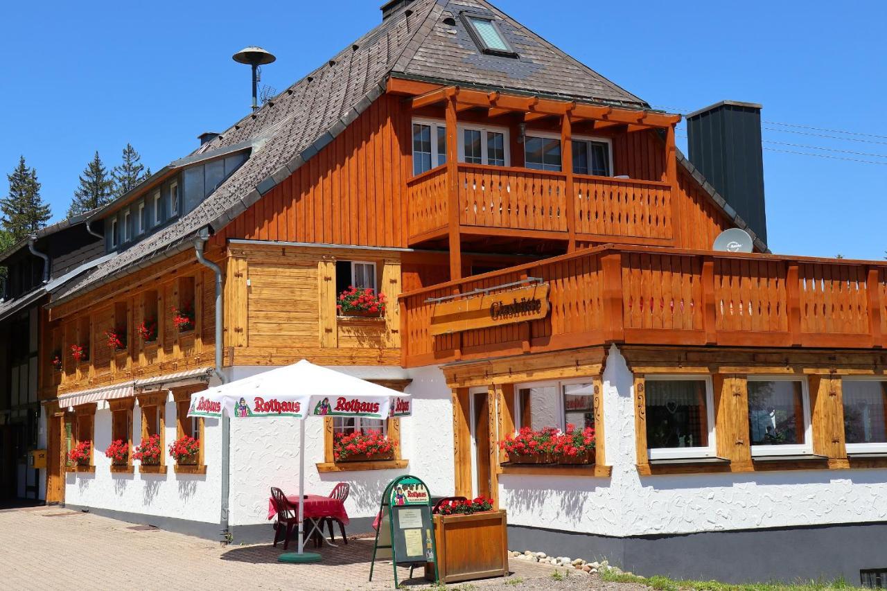 Hoehenpension Glashuette Bed&Breakfast Fruehstueckspension Hotel Garni Bonndorf im Schwarzwald Zewnętrze zdjęcie