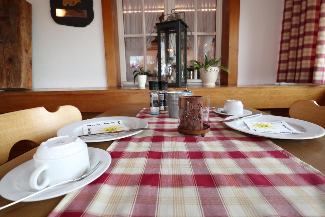 Hoehenpension Glashuette Bed&Breakfast Fruehstueckspension Hotel Garni Bonndorf im Schwarzwald Zewnętrze zdjęcie
